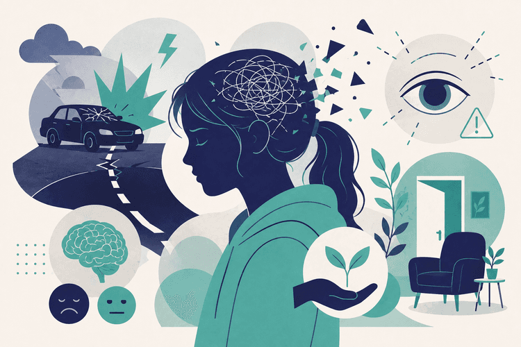 PTSD u nastolatki po wypadku samochodowym. Pierwsza pomoc psychologiczna (PFA) – studium przypadku